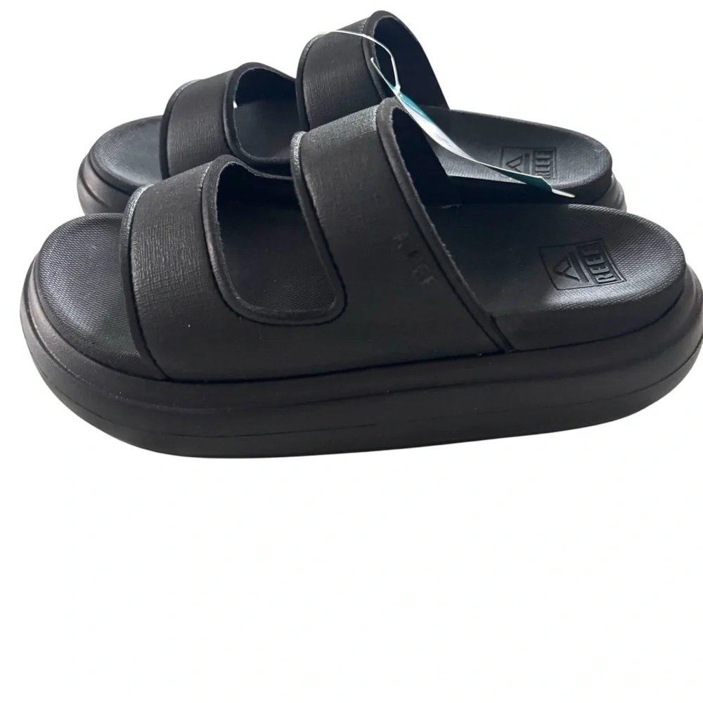 NWT Reef Oasis Double Up Slide Cushion Sandals SZ 7